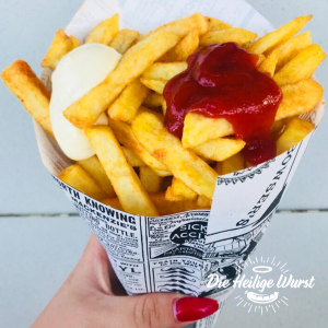 Pommes von heilige Wurst in Füssen